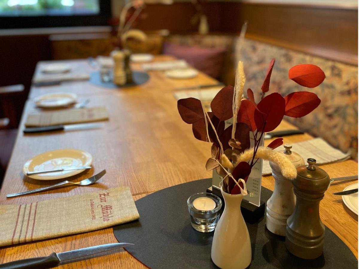Hotel-Restaurant Zur Muehle แชร์มเบค ภายนอก รูปภาพ